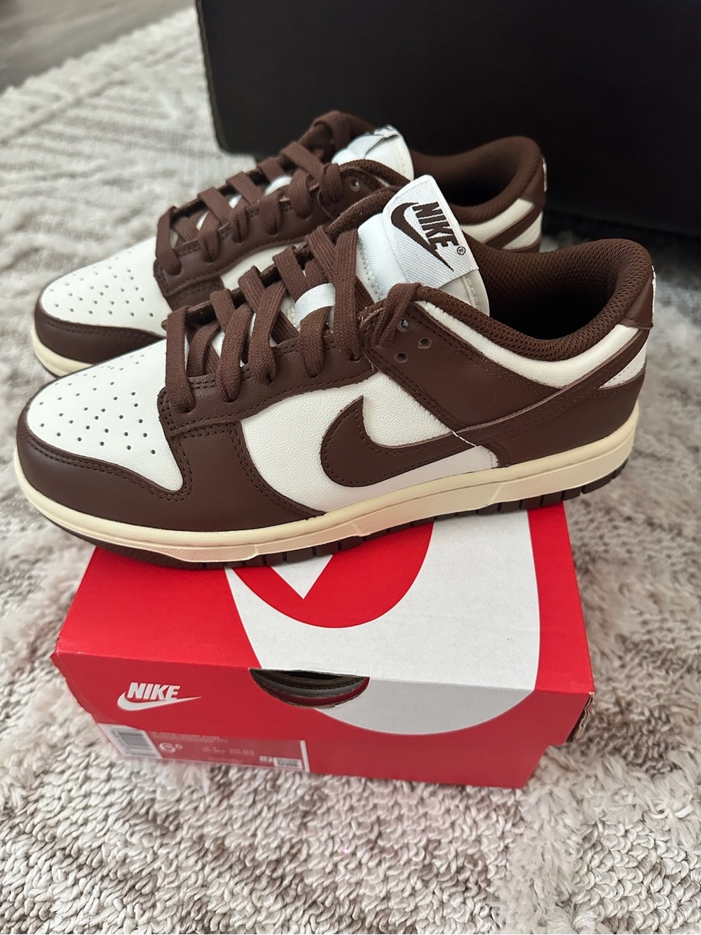Nike Women’s Dunk Low - White & Brown